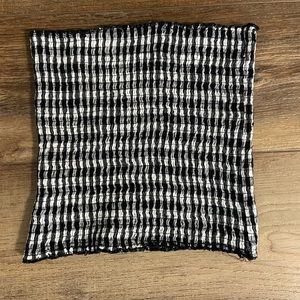 Brandy Melville gingham tube top